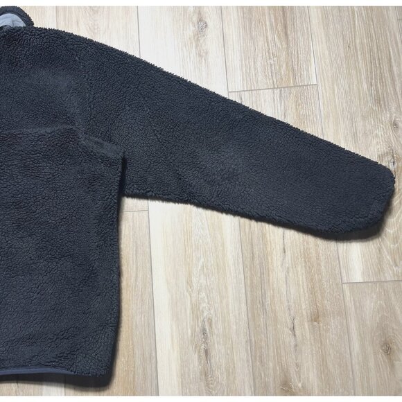 Patagonia Vintage Black Classic Retro-X Fleece Jacket - Men Size Large - Picture 14 of 16